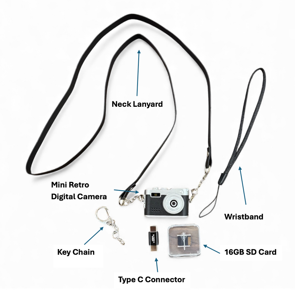 Mini Digital Camera - Black
